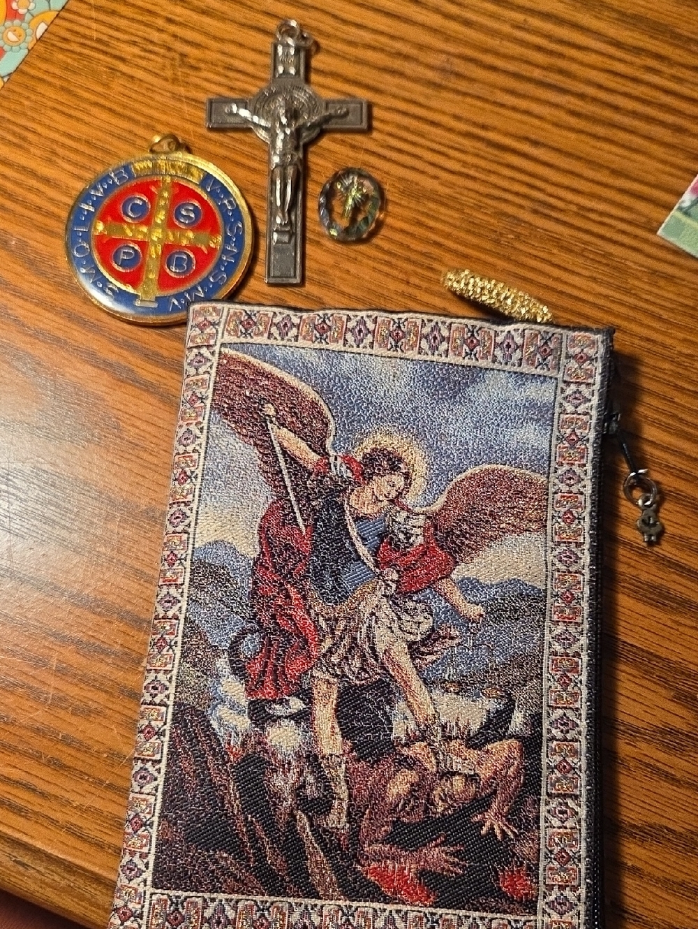 Christian Prayer Bag & Necklace Charms